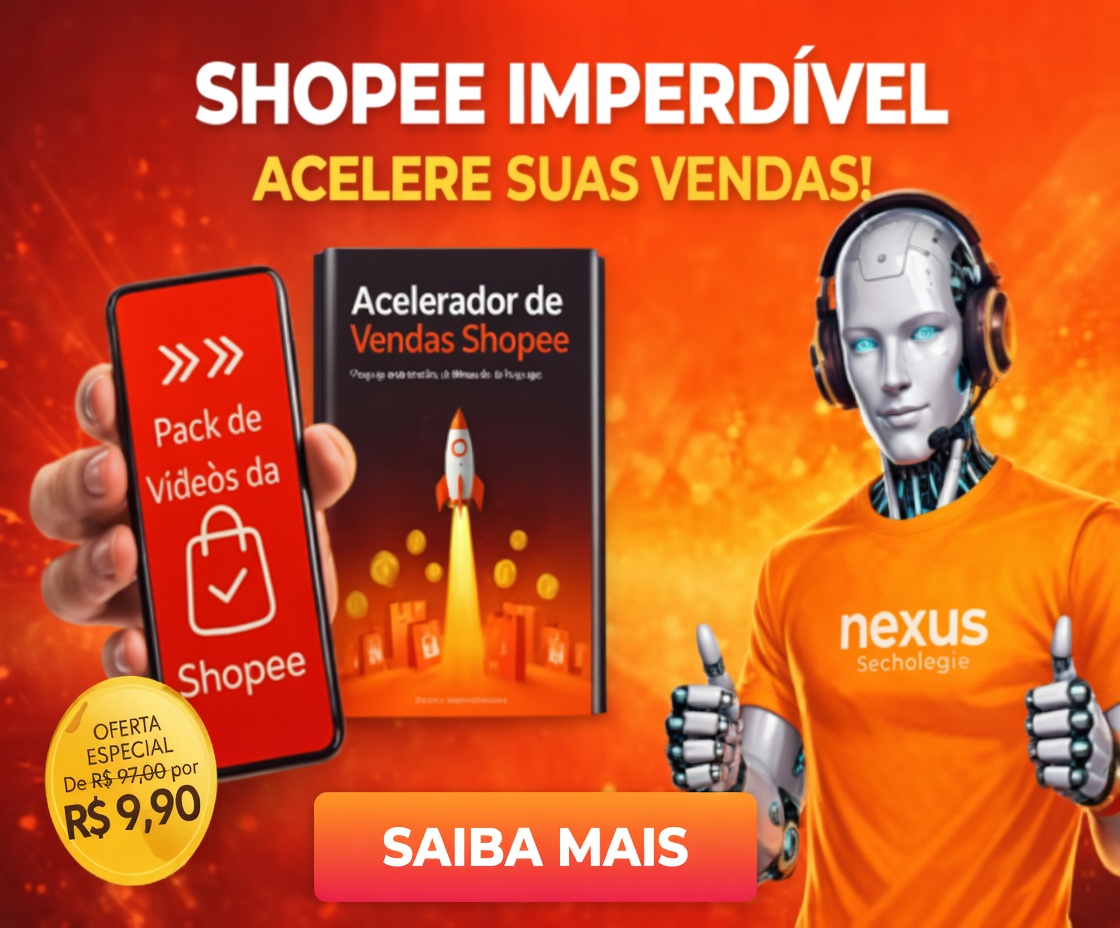 Pack de Vídeos da Shopee - Acelerador de Vendas
