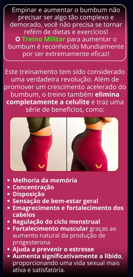 Benefícios do treino militar