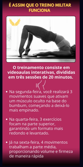 Como o treino militar funciona